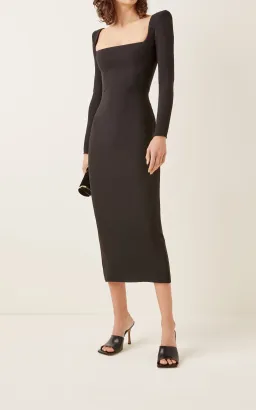 Alex Perry Baird Dress Black Size 4 for rent on The Volte - image 1