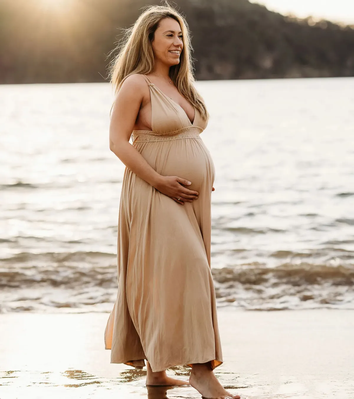 We Are Reclamation 'Everyday Is Joy' Slip Dress Nude - One Size Fits Most (XS-XXXL) - Image 5