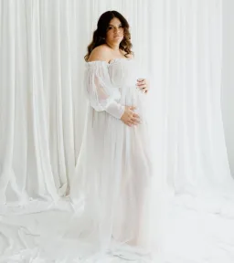 Isadora Tulle Dress with Nude Lining Size XXXL / AU 20 Plus Size for rent on The Volte - image 1