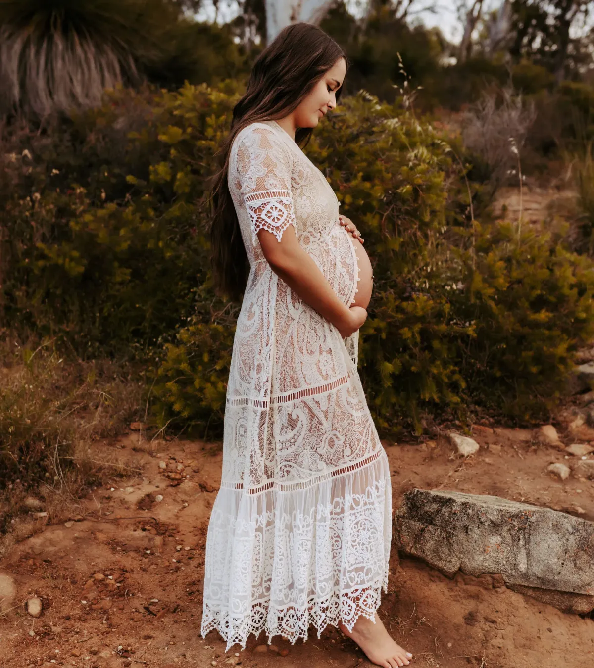 Spell & The Gypsy Rhiannon Gown Cream Size L - Image 10