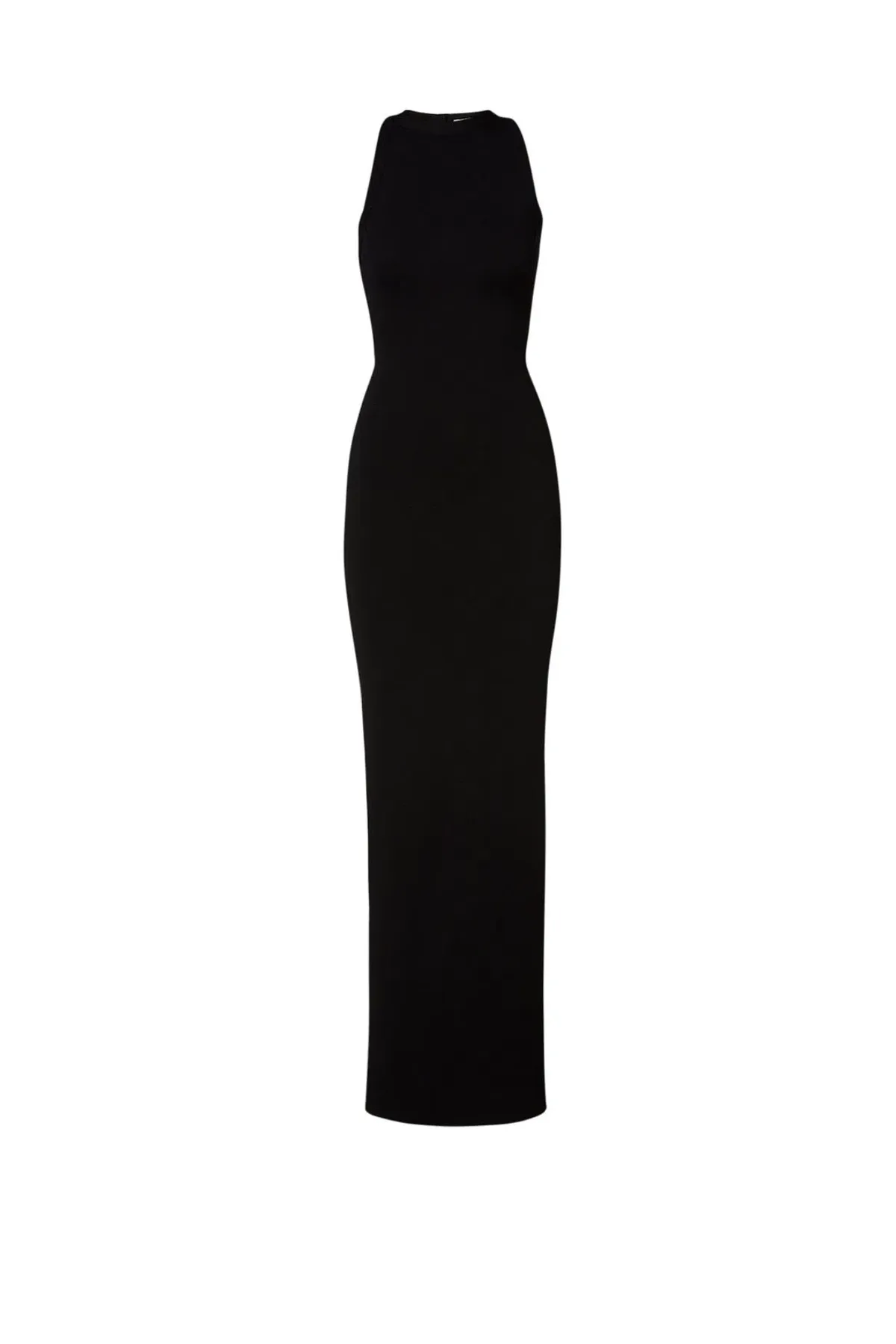 Scanlan Theodore Crepe Knit Curve Back Gown Black Size XS / Au 6 - Image 5