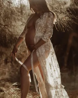 Spell Chloe Duster Off White Size XL for rent on The Volte - image 3