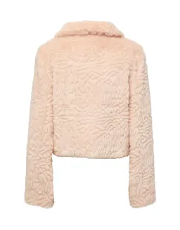 Unreal Fur Lily Jacket Peach Size 8 for rent on The Volte - image 4