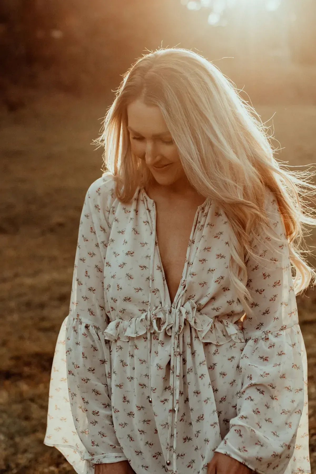 Co & Ry Audrey Dress Floral Size S/M - Image 1