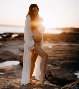 Chasing Unicorns Entering The Dreamland Kimono Dress Cream Size L for rent on The Volte - image 5