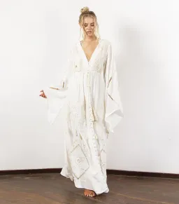 Fillyboo Strawberry Fields Dress Cream Size XL for rent on The Volte - image 1