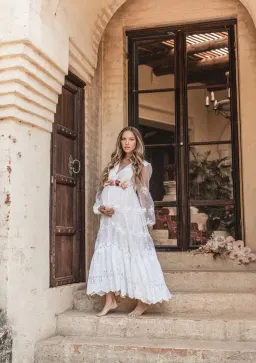 Coven & Co Lover Gown White Size S/AU 10 for rent on The Volte - image 3