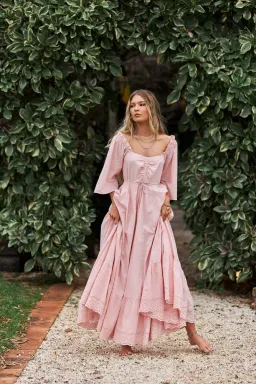 Coven & Co Starlight Gown Pink Size S/AU 10 for rent on The Volte - image 1