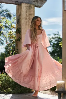 Coven & Co Starlight Gown Pink Size S/AU 10 for rent on The Volte - image 3