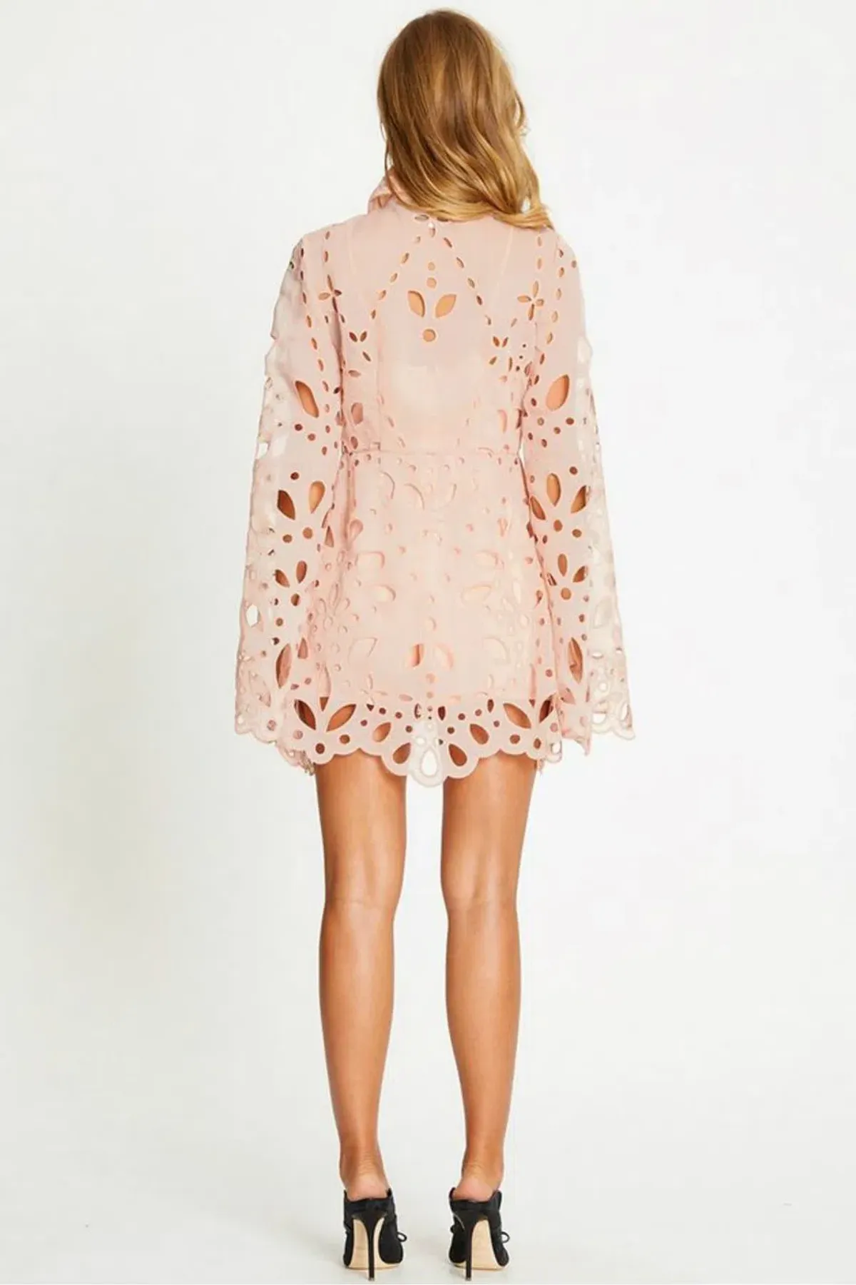 Alice McCall Baudelaire Mini Dress Blush Size 10 - Image 2