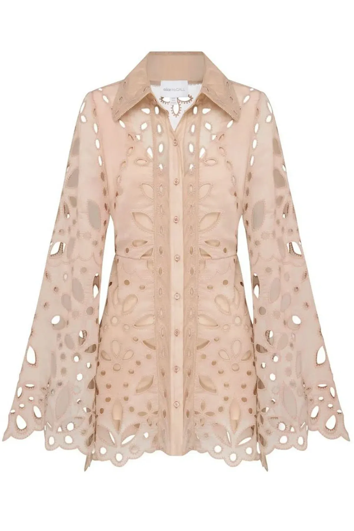 Alice McCall Baudelaire Mini Dress Blush Size 10 - Image 3