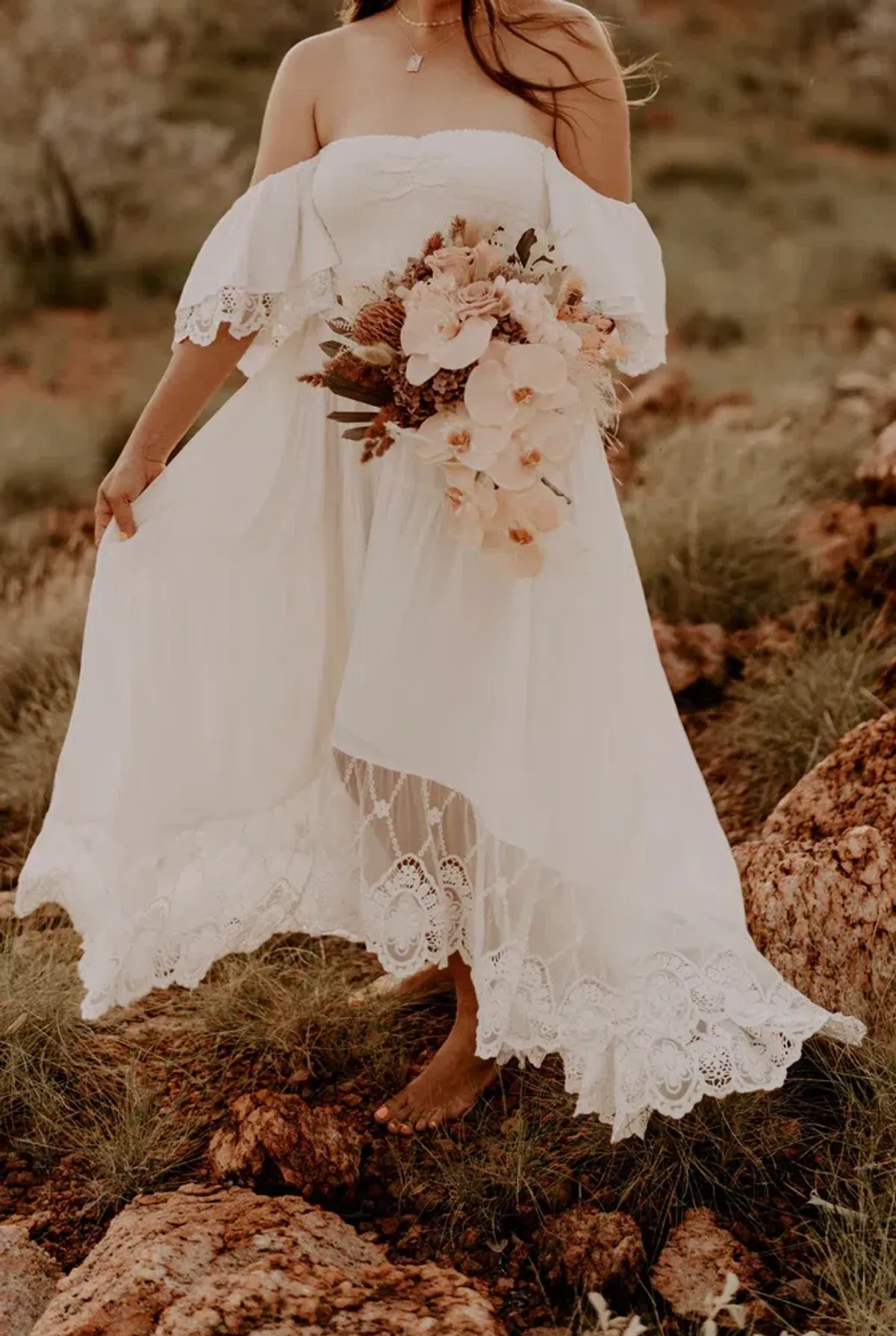 Coven & Co Folklore Gown White Size M / AU 12 - Image 3