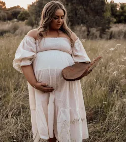 Bird and Kite Isabella Dress in Rose Milk Size XL / AU 16 for rent on The Volte - image 4