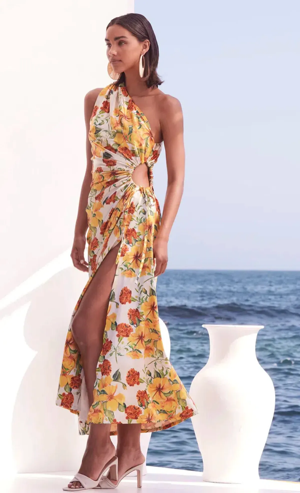 Sonya Moda Nour Maxi Dress Yarden Floral Print Size 10 - Image 2