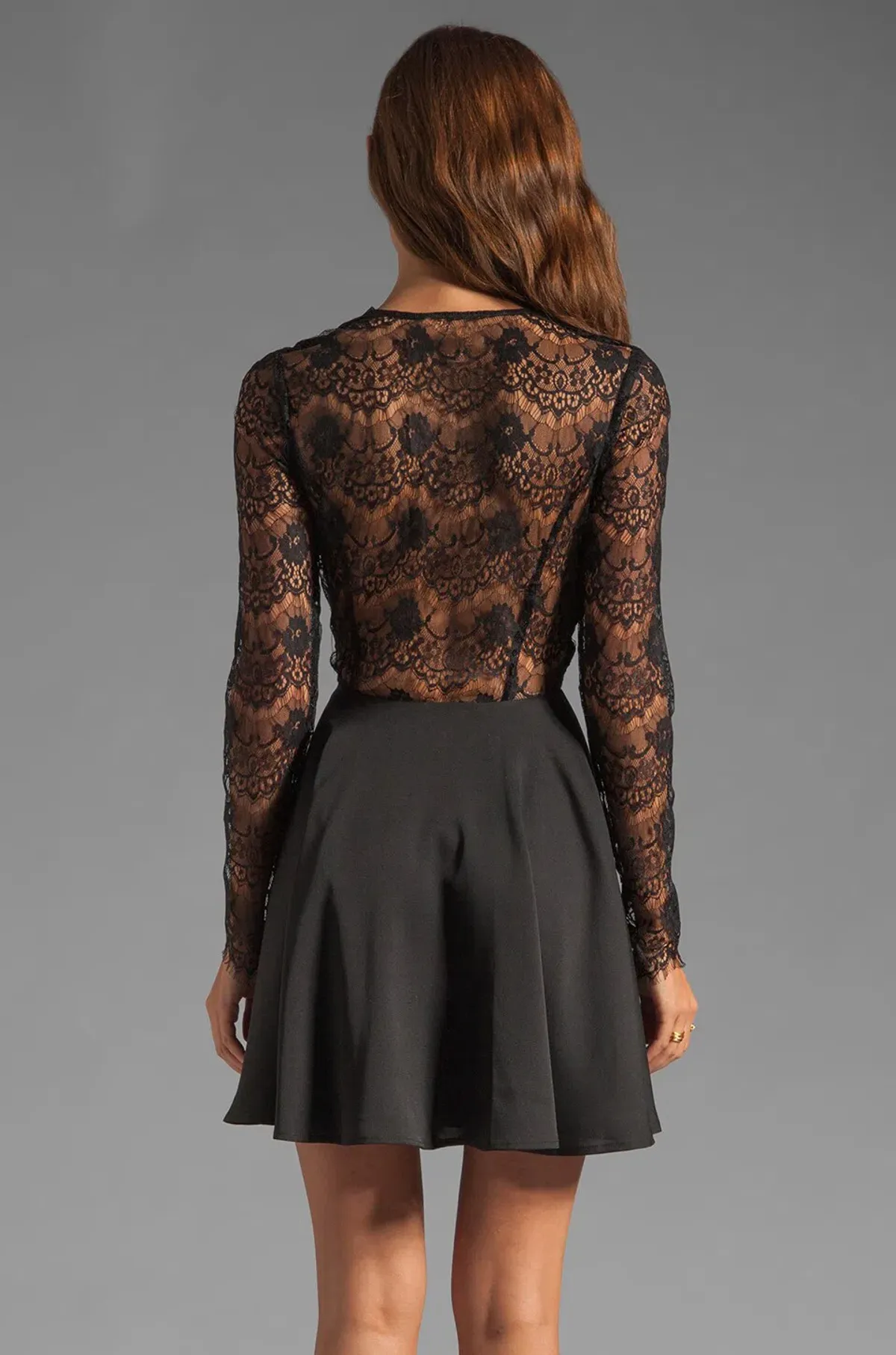 Keepsake Need Your Love Long Sleeve Dress Black Size 6 - Image 2