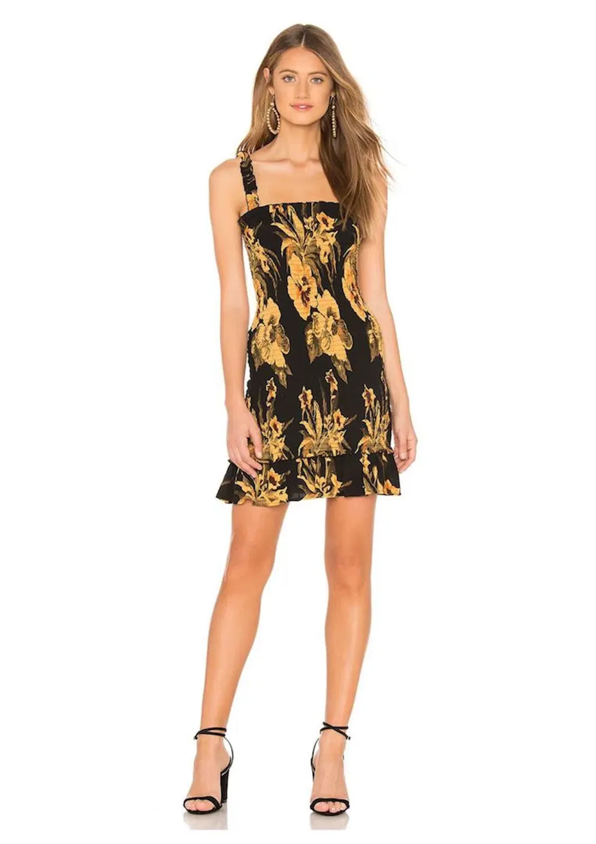 Faithfull the Brand Del Mar Mini Dress Floral Size 6 - Image 1