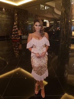 Alice McCall We Could Be Friends Midi Dress Rose Gold Size 6 for rent on The Volte - image 3