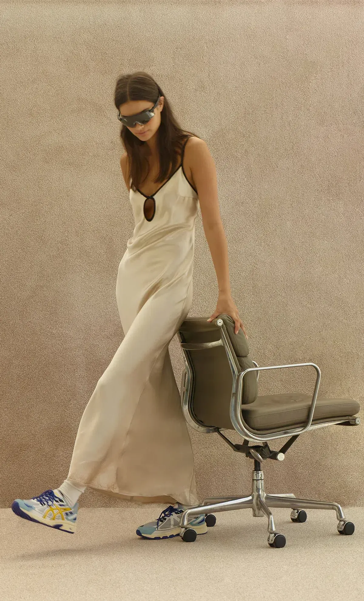 Bec & Bridge Kara Keyhole Dress Sand Size 8 - Image 4