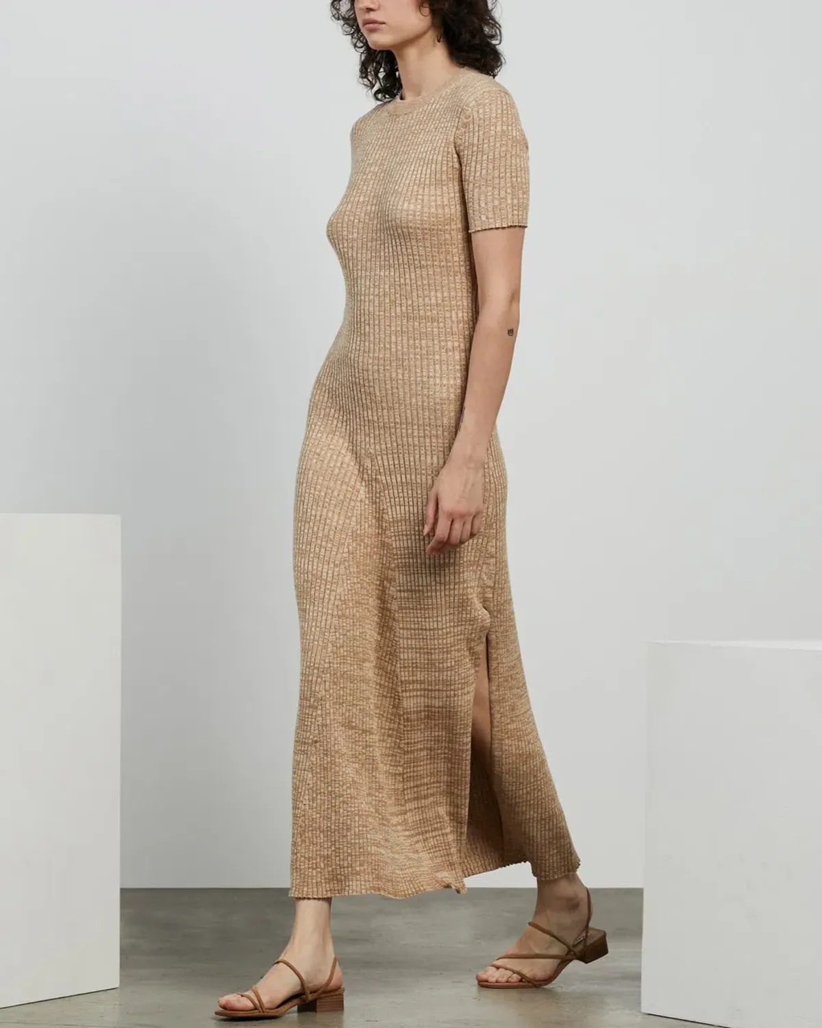 Anna Quan Sasha Dress Beige Size 10 - Image 2