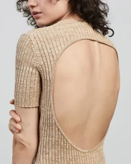 Anna Quan Sasha Dress Beige Size 10 for rent on The Volte - image 4