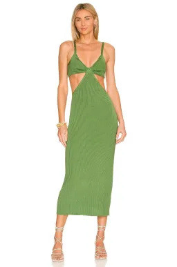 Cult Gaia Serita Dress Green Size 8 for rent on The Volte - image 1