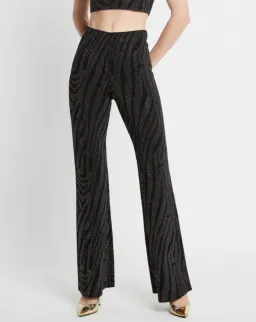 Sass & Bide Divine Danger Flare Pant Black Size AU 6 for rent on The Volte - image 1