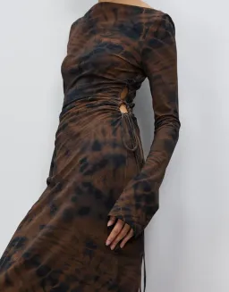 Camilla and Marc Paolo Dress Brown Size 8 for rent on The Volte - image 2