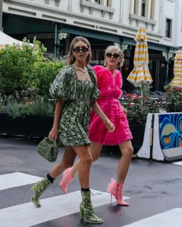 Aje Serpentine Corset Mini Dress Print Size 12 for rent on The Volte - image 5