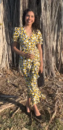 Rixo Ariel ruffled cotton and silk floral-print dress Size XXS for rent on The Volte - image 2