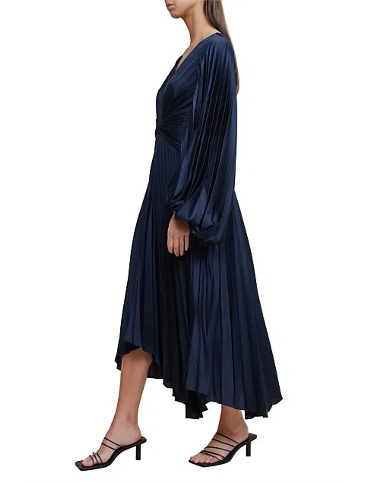 Acler Plams Dress Navy Size 8  - Image 3