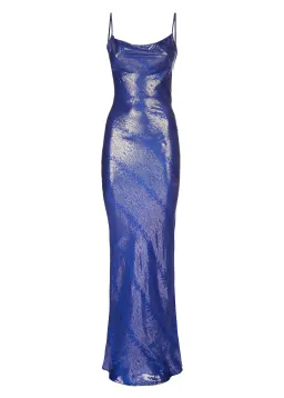 Rat and Boa Sapphire Maxi Dress Blue Size 8 for rent on The Volte - image 5