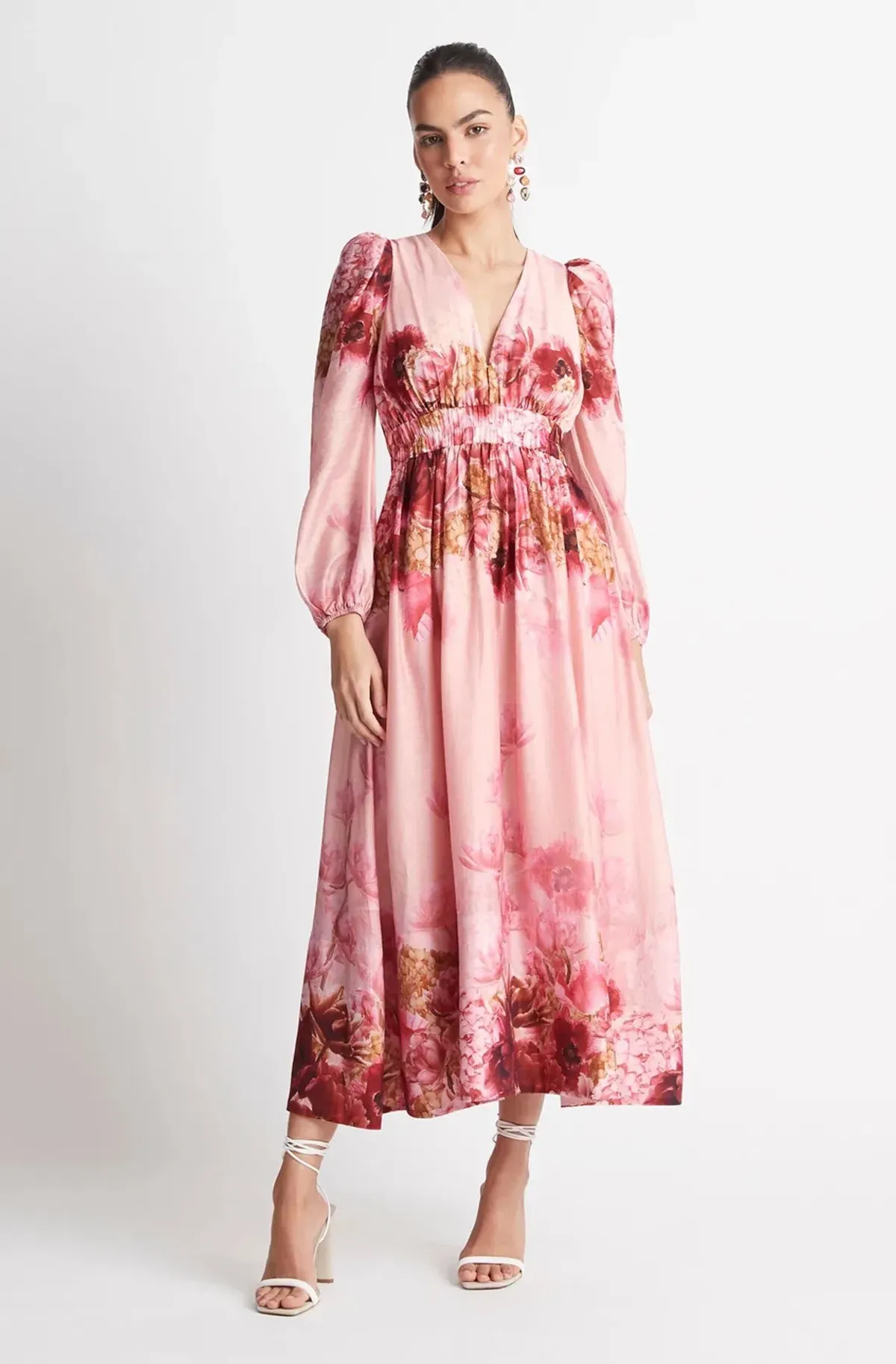 Sheike Swan Lake Dress Print Size 10 - Image 1