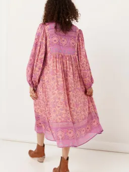 Spell Folksong Boho Smock Dress Floral Size L / AU 14 for rent on The Volte - image 3