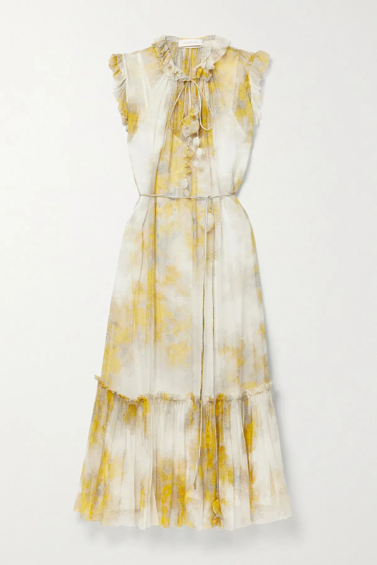 Zimmermann Botanica Wattle Midi Dress Print Size 0 - Image 4