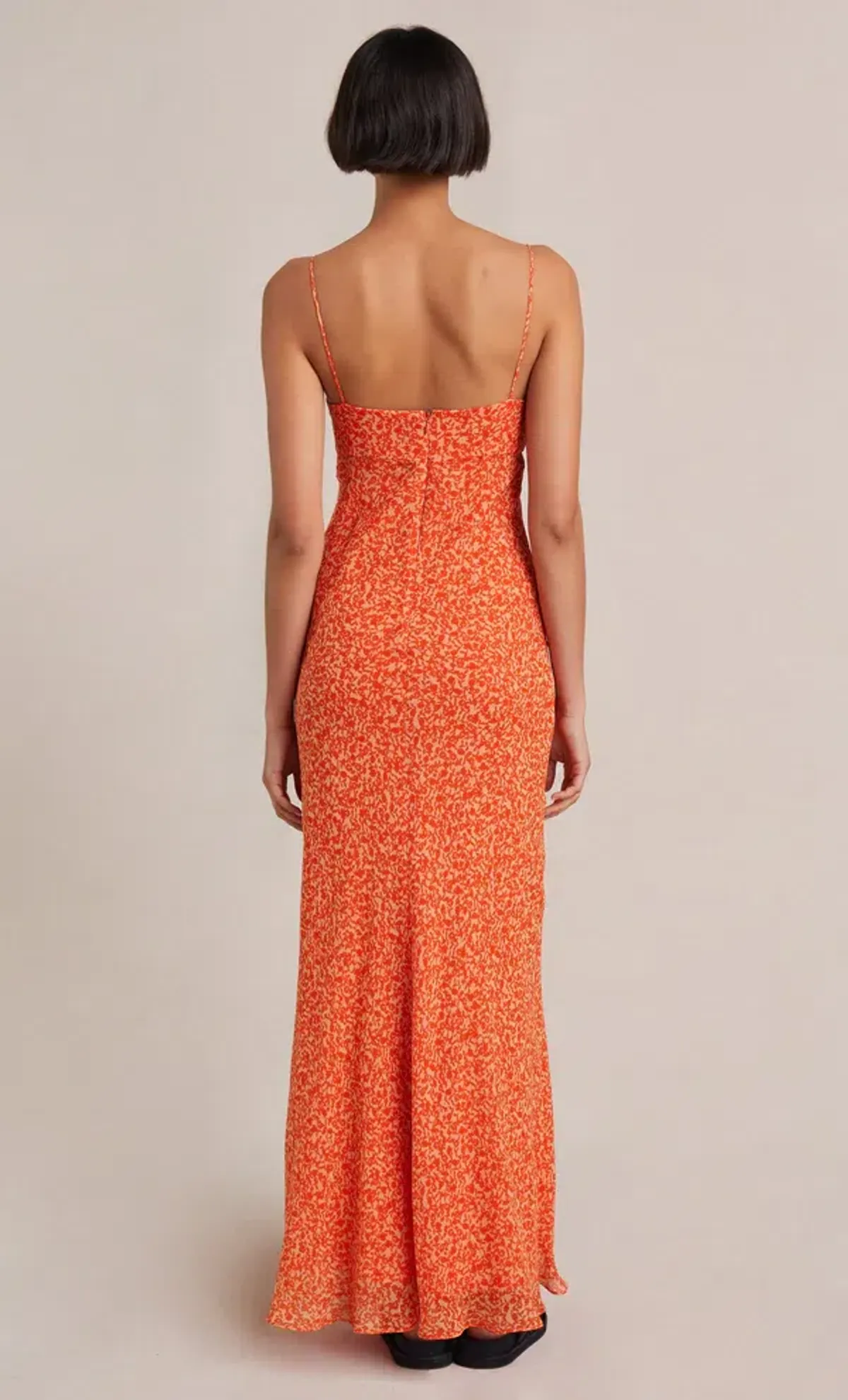 Bec & Bridge Cheri Maxi Dress Orange Size 6  - Image 3