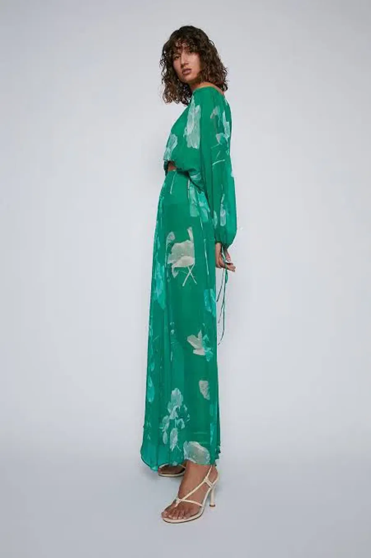 Scanlan Theodore GGT Floral Set Kelly Green Size M - Image 3