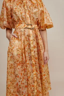 Acler Cranhurst Dress Peach Size 6 for rent on The Volte - image 2