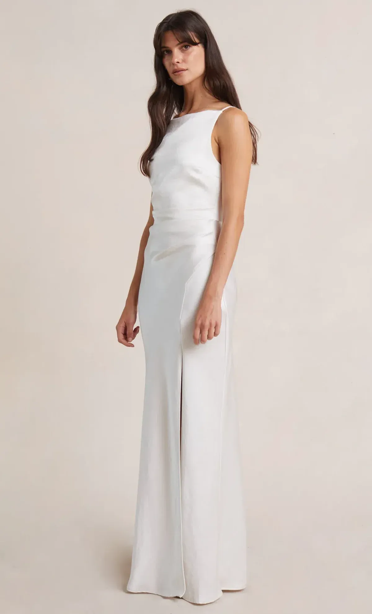 Bec & Bridge The Dreamer Maxi Dress Ivory Size 6 - Image 2