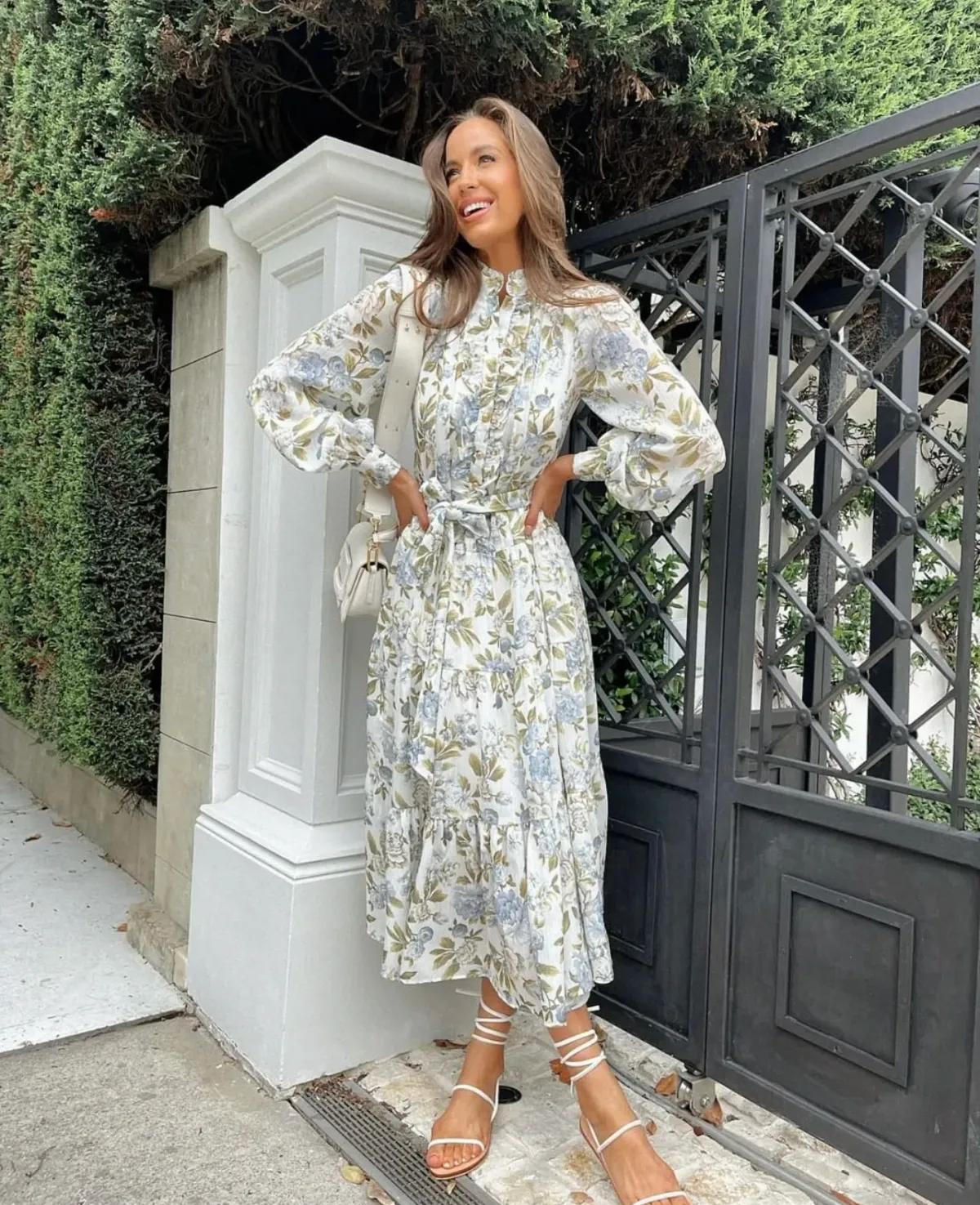 Sheike Mabel Floral Maxi Dress Print Size 16 - Image 1