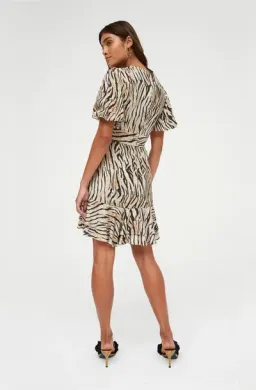 Sheike Landslide Dress Animal Print Size 16 for rent on The Volte - image 3