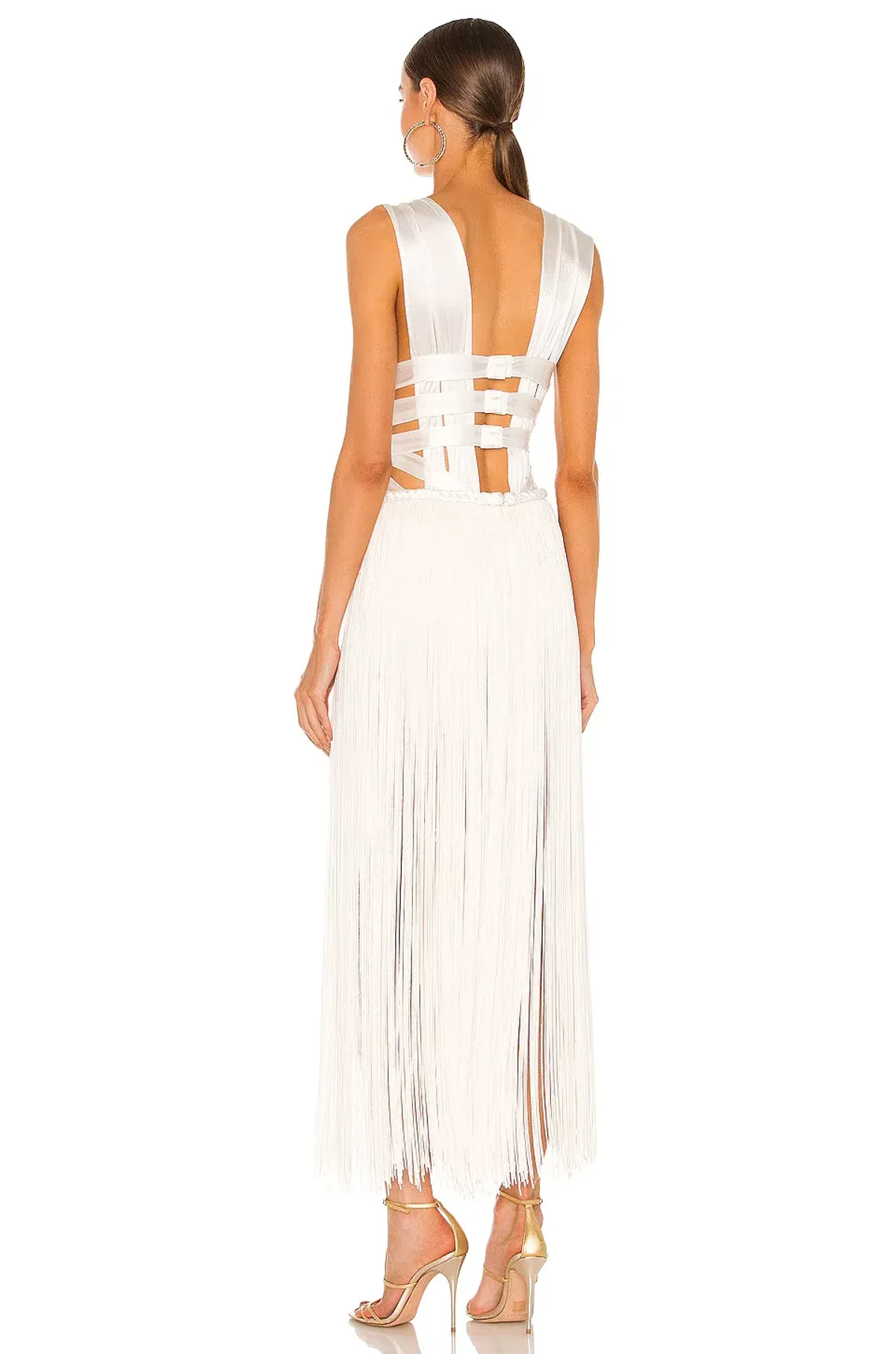 Bronx and Banco Issa Blanc Gown White Size XXS / AU 4 - Image 2