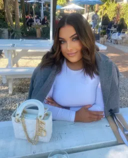 Christian Dior Mini Lady Dior Latte Cannage Lambskin for rent on The Volte - image 2