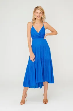 Sheike Sirocco Maxi Dress Cobalt Blue Size 14 for rent on The Volte - image 1