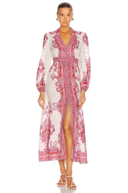 Zimmermann Bells Paisley Midi Dress Print Size 14 for rent on The Volte - image 6