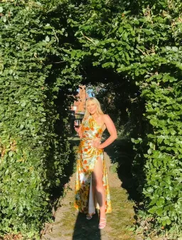 Sonya Moda Nour Yarden Floral Maxi Dress Print Size 12 for rent on The Volte - image 4