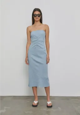 Viktoria and Woods Bacardi Dress in Ice Blue Marle Size 12 for rent on The Volte - image 1