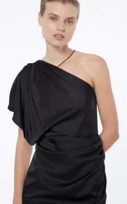 Manning Cartell Miami Heat Asymmetric Dress Black Size 10 for rent on The Volte - image 2