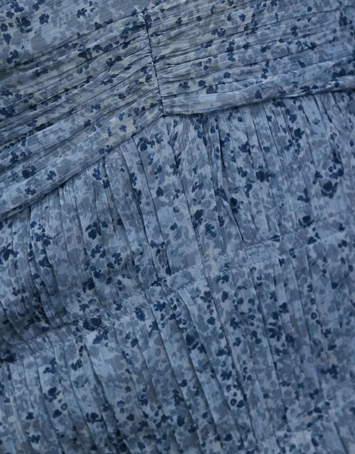 Shona Joy Harmony High Neck Ruched Mini Dress Blue Size 10 - Image 5