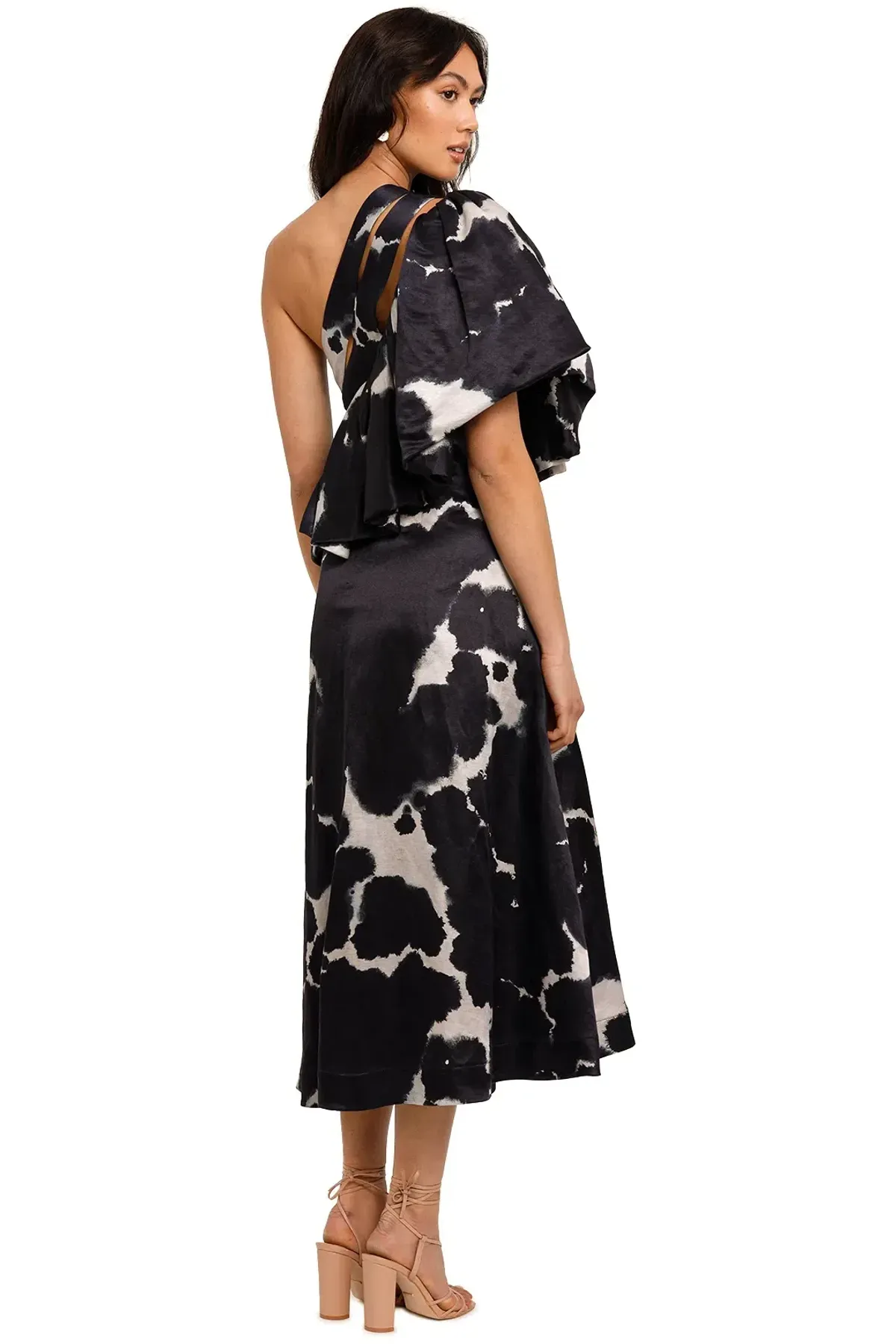 Aje Oxidised Gown Print Size 10 - Image 5