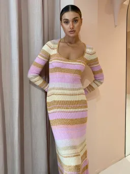 Hansen & Gretel Vienna Rainbow Dress Multi Size 8 for rent on The Volte - image 2